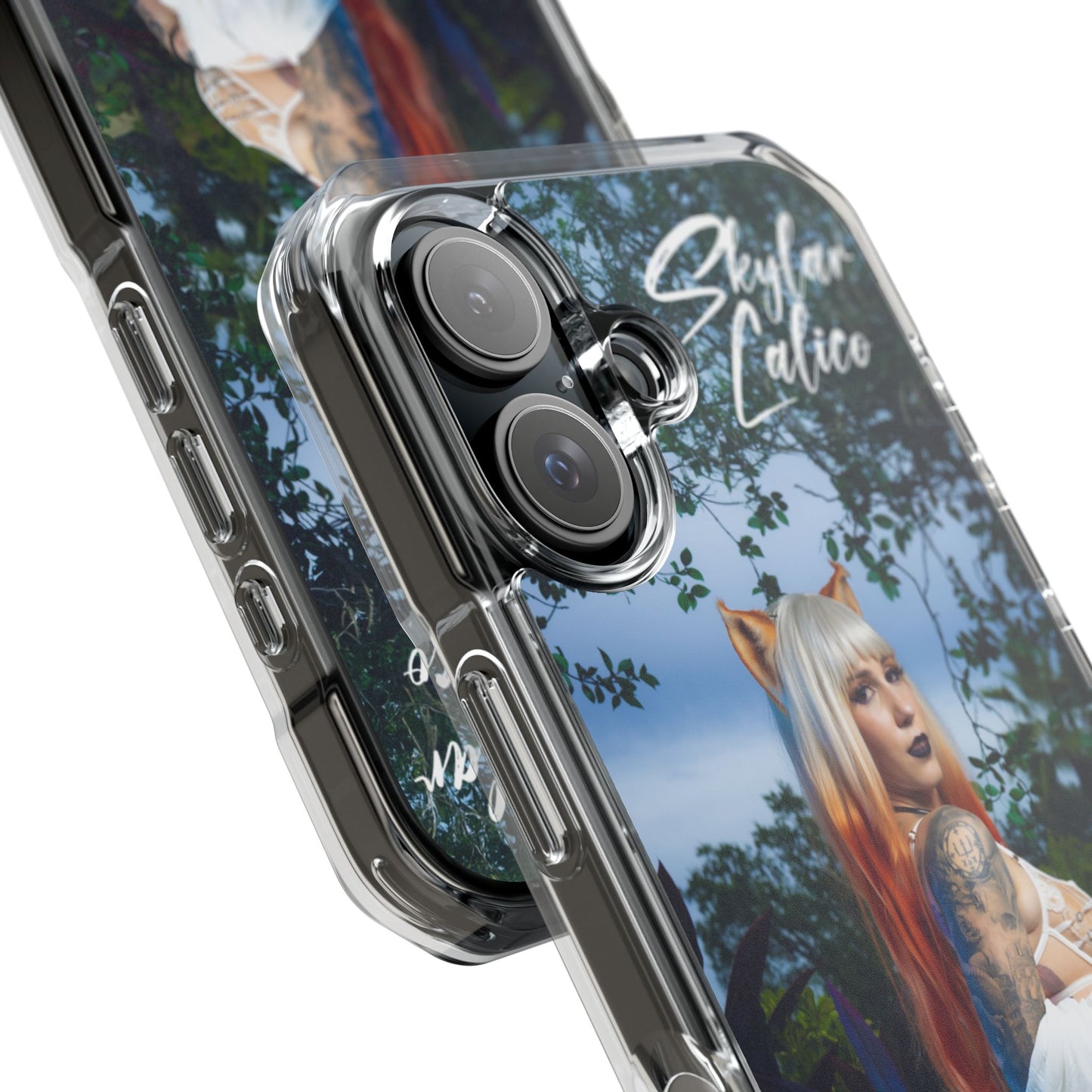 White Fox MagSafe iPhone Case