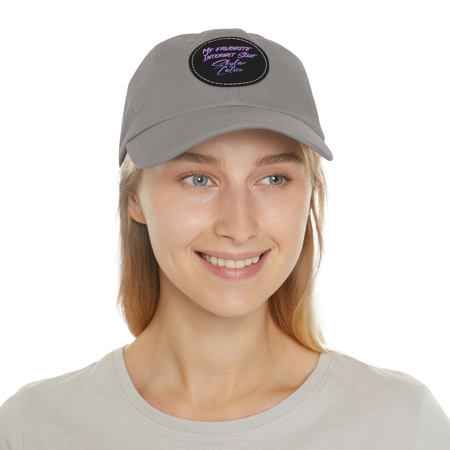 My Favorite Internet Slut Hat with Leather Patch