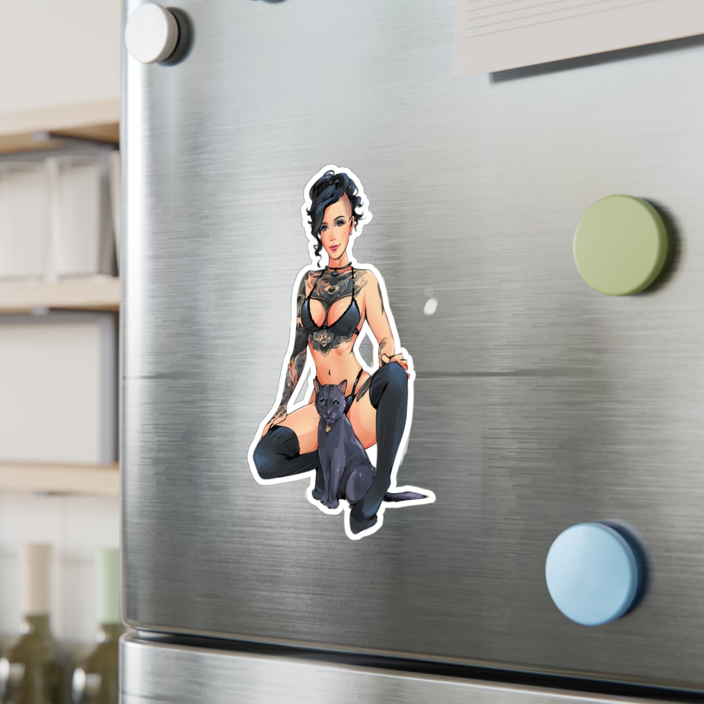 Mimi and Skylar Kiss-Cut Vinyl Sticker