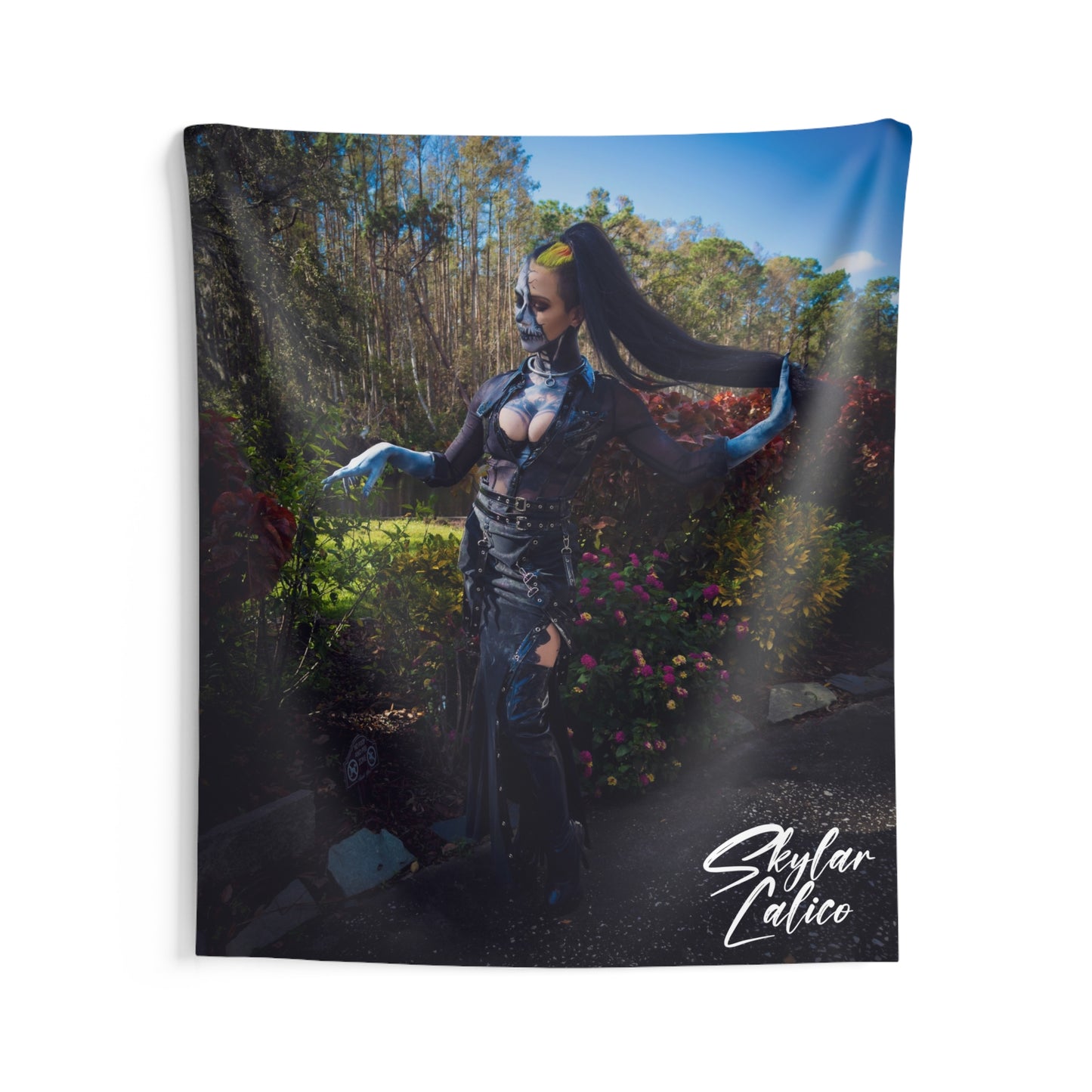 Living Dead Girl Indoor Wall Tapestries