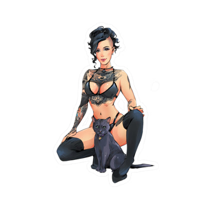 Mimi and Skylar Kiss-Cut Vinyl Sticker