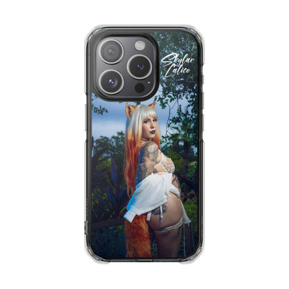 White Fox MagSafe iPhone Case