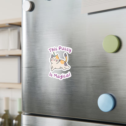 Magic Cat Kiss-Cut Vinyl Decals