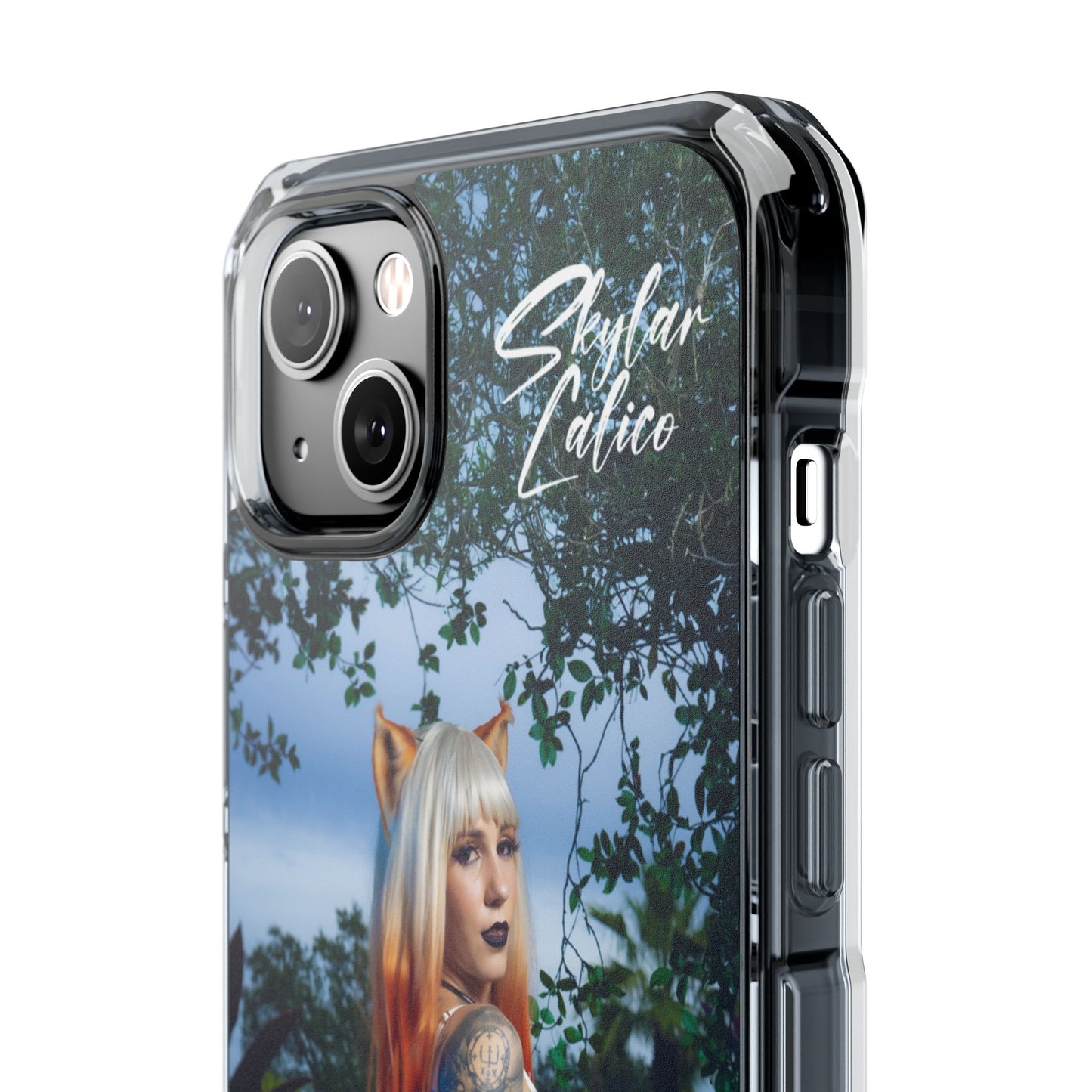 White Fox MagSafe iPhone Case