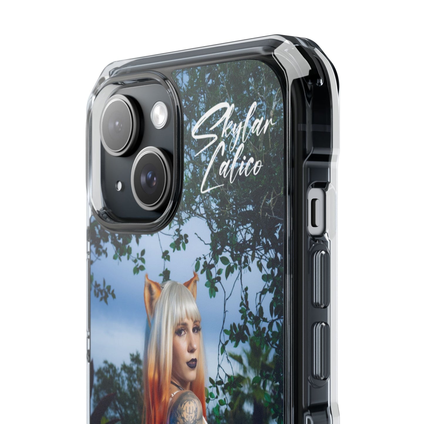 White Fox MagSafe iPhone Case