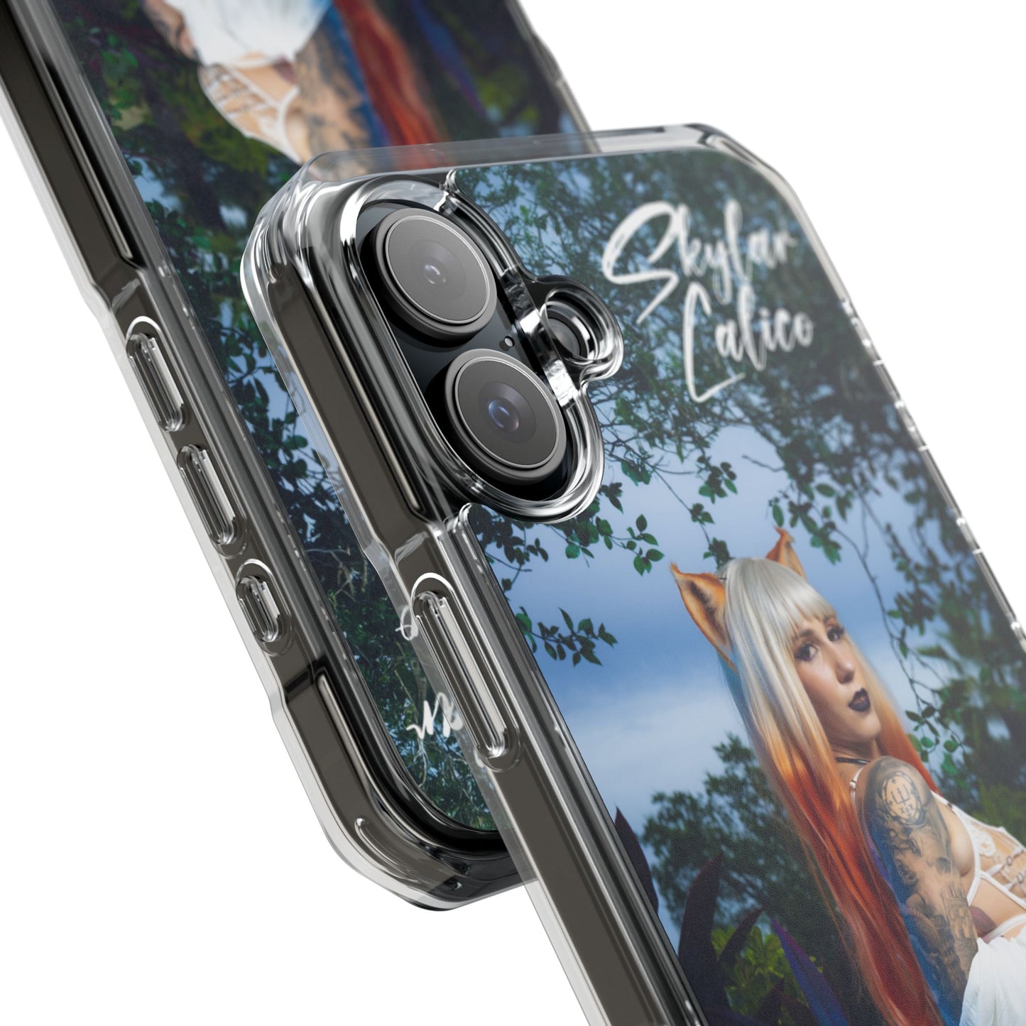 White Fox MagSafe iPhone Case