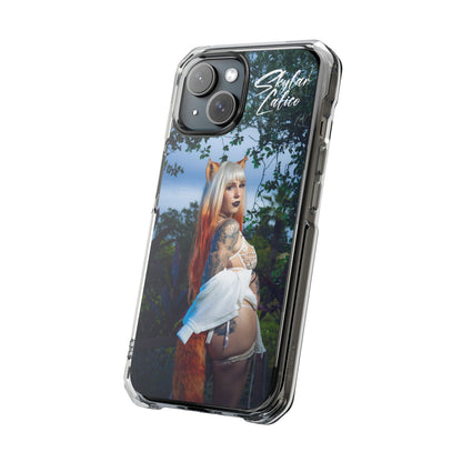 White Fox MagSafe iPhone Case