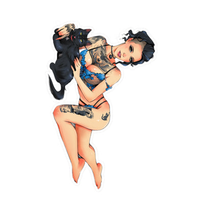 Inkblot and Skylar Kiss-Cut Vinyl Sticker