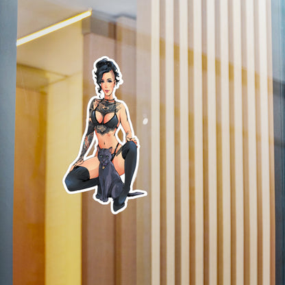 Mimi and Skylar Kiss-Cut Vinyl Sticker